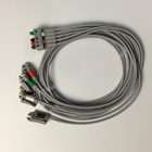 REF 414556-002 GE CareFusion Multi Link ECG Leadwire Replaceable Set 5- Lead Grabber AHA 130CM Replace 412681-002