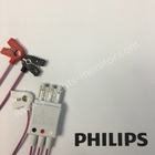 philip Neonatal  ECG Lead Set Unshielded 3 Lead Miniclip AAMI 0.7M M1624A 989803144941