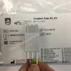 M1674A 989803145121 philip ECG Lead Set 3 Leadset Snap IEC ICU Replacement