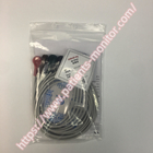 EY6502B PN 115-004869-00 Patient Monitor Parts Mindray TEL-100 ECG Leadset 5 Lead 7 Pin Telemetry AHA Snap