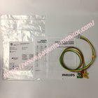 989803145101 Patient Monitor Accessories philip ECG Lead Set 3 Leadset Grabber IEC ICU 1M M1672A