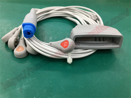 Philip ECG Lead Wire DLP-011-05 IntelliVue MX40 Patient Monitor ECG 5 Lead Buckle AAMI+Spo2