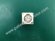 Connector White &amp; Small For GE Corometrics 170 Series Fetal Monitor TOCO Transducer Probe