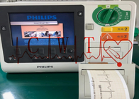 12.1in 1024x768 Philip XL Used Defibrillator Machine Printer 1.2KG Weight