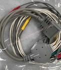 BJ-901D Nihon Kohden EKG ECG Cable 10 Leads Wires 15 Pins Needle European Standard Connector