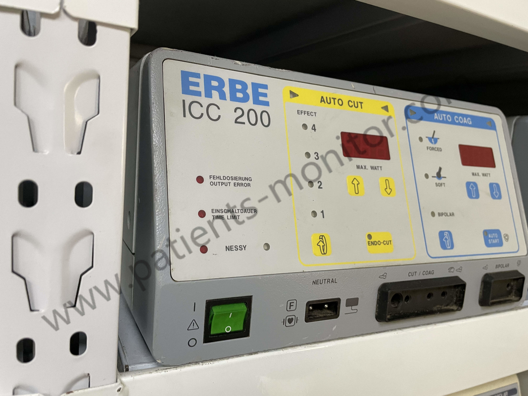 Used ERBE ICC 200 Electrosurgical Machine Hospital Medical Monitoring Devices 115V