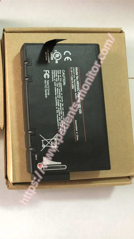 MP20 Patient Monitor Battery Compatible ME202C Medical Equipment For Hospital  Black  Used