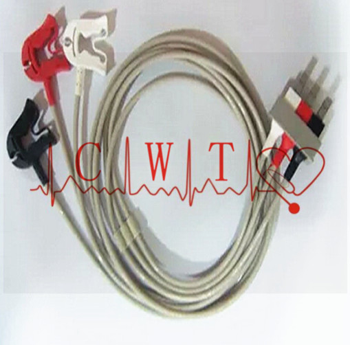 Work Well Accessories Philip Adult clips 3 lead M1603A In Good Shape Medical Device Hospital Equipment​