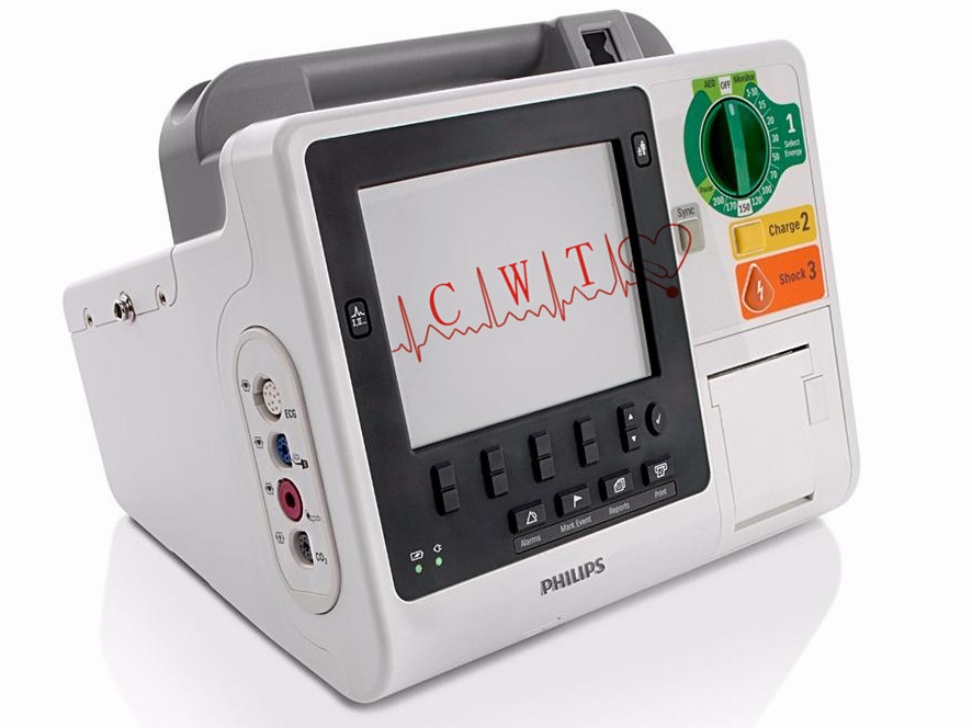 9.1'' Aed Defibrillator Machine , 2nd Hand Shock Machine For Heart Attack