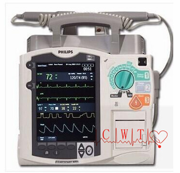 12 Inch Aed Heart Machine , Adult Used Electric Shock Machine For Heart