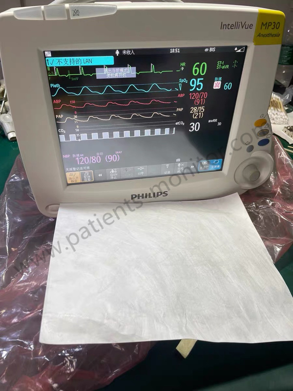 100W  MP30 Used Patient Monitor Inpatient Ward ICU Device