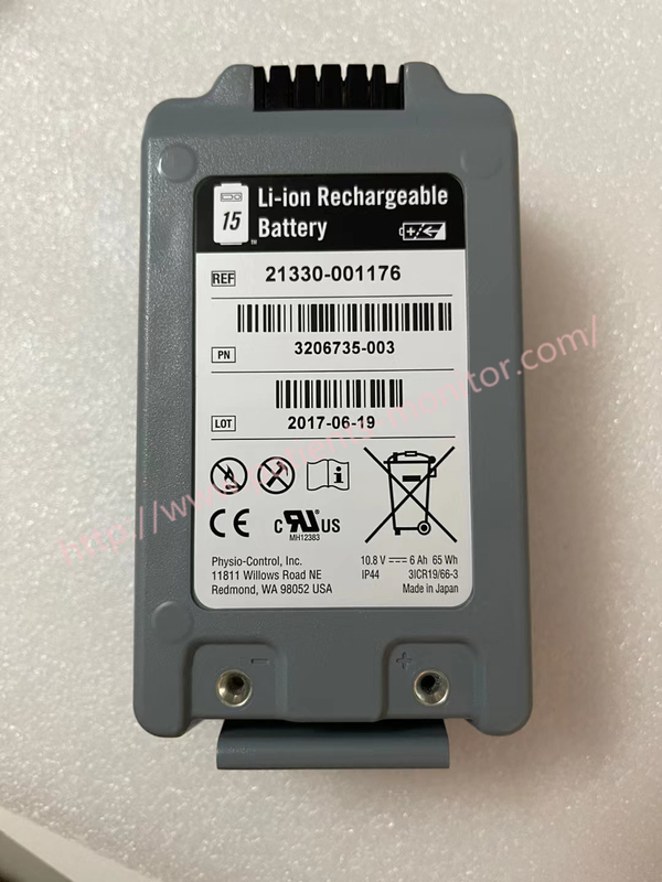 REF21330-001176 Defibrillator Machine Parts Medtronic Philipysio Control Lifepak 15 LP 15 Lithium Ion Rechargeable Battery