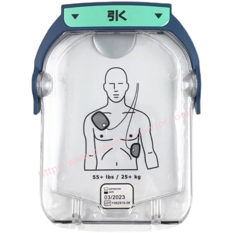 M5071A 861291 Defibrillator Machine Parts Philip HS1 HeartStart OnSite AED Adult Smart Pads Cartridge