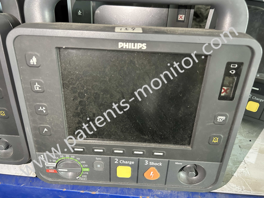 Philip HeartStart Intrepid Monitor Defibrillator REF 989803202601 P/N 867172 Hospital Equipment Used
